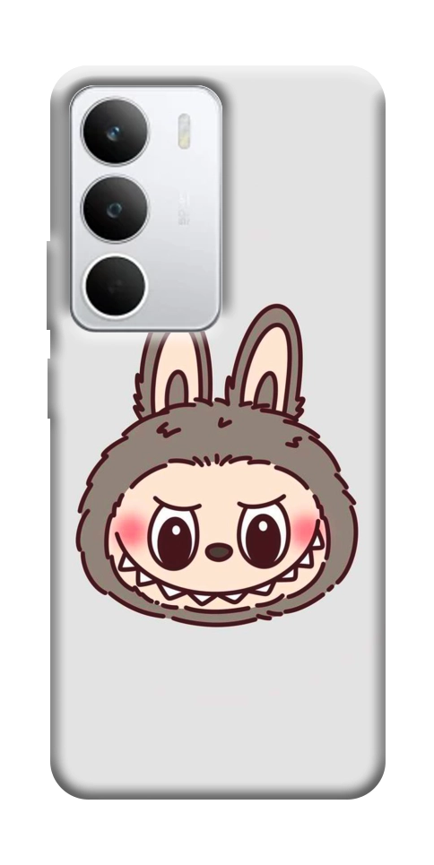 Чехол Labubu grey для Realme C71
