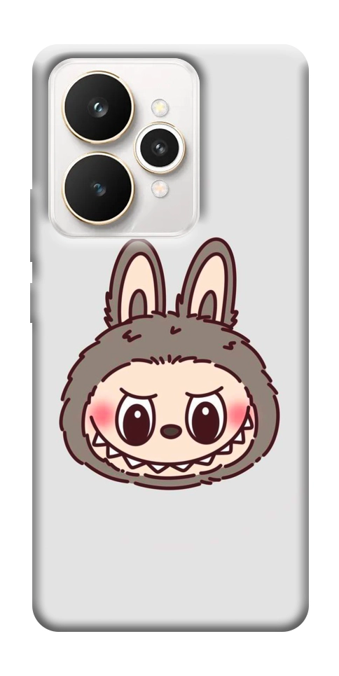 Чехол Labubu grey для Realme 15
