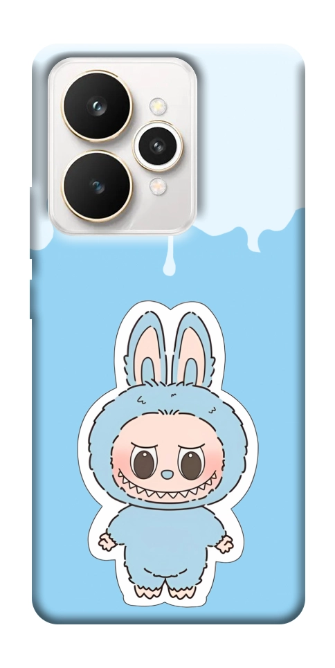 Чехол Labubu blue для Realme 15