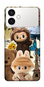 Чохол Labubu mood для Galaxy S26+