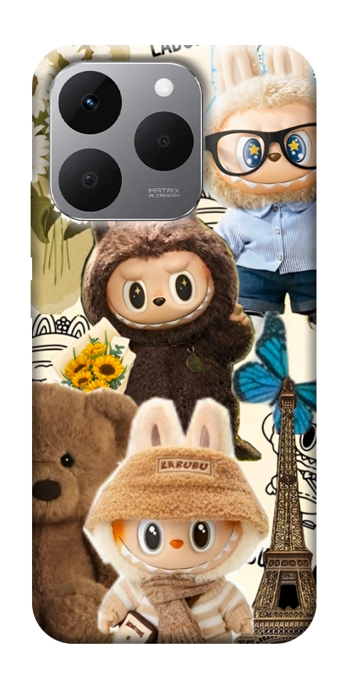 Чехол Labubu mood для Realme 15T