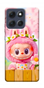 Чехол Labubu flower для Motorola Moto G86 Power