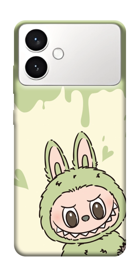 Чехол Labubu green для Galaxy S26+