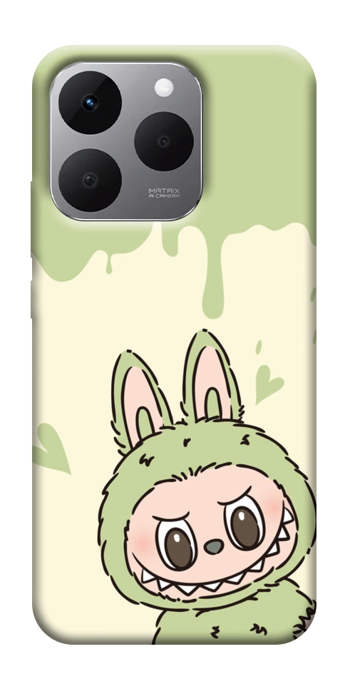 Чехол Labubu green для Realme 15T