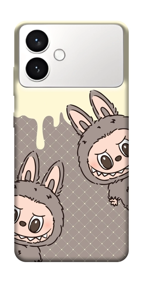 Чехол Labubu twins для Galaxy S26+