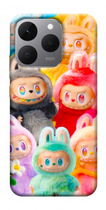 Чохол Rainbow labubu для Realme 15T