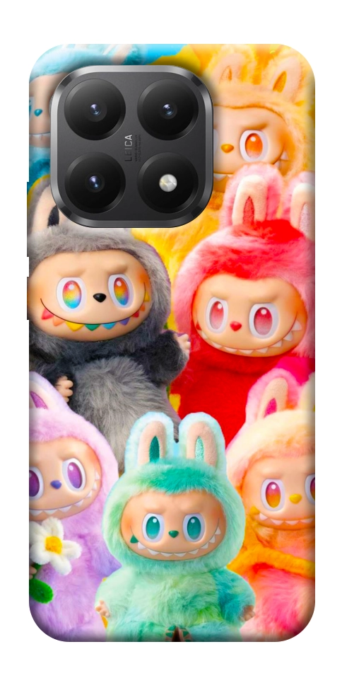 Чохол Rainbow labubu для Xiaomi 15T