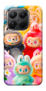 Чохол Rainbow labubu для Xiaomi 15T Pro
