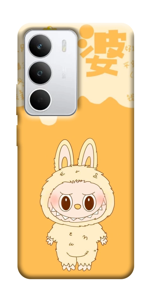 Чехол Yellow labubu для Realme C71