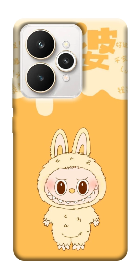 Чехол Yellow labubu для Realme 15