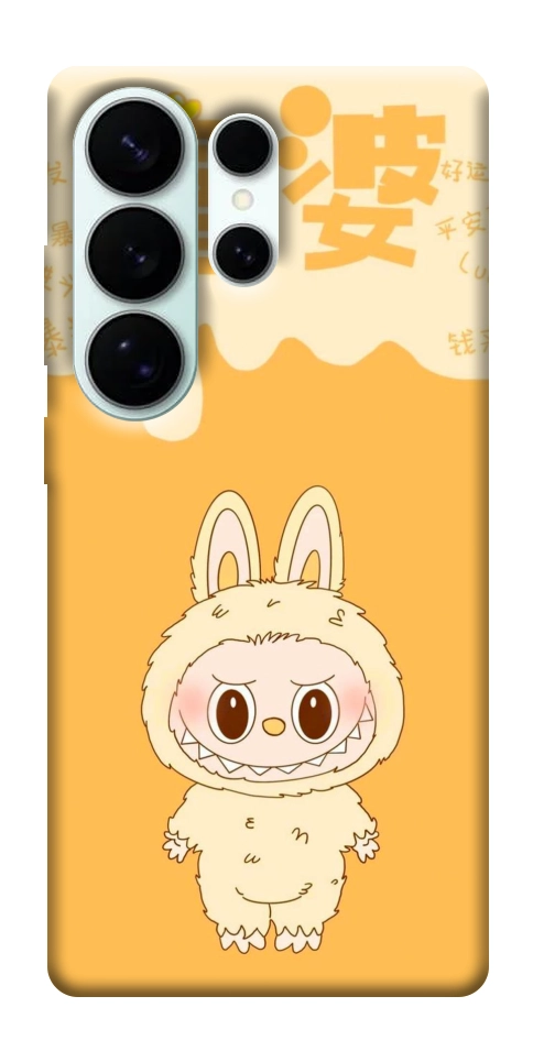 Чехол Yellow labubu для Galaxy S26 Ultra