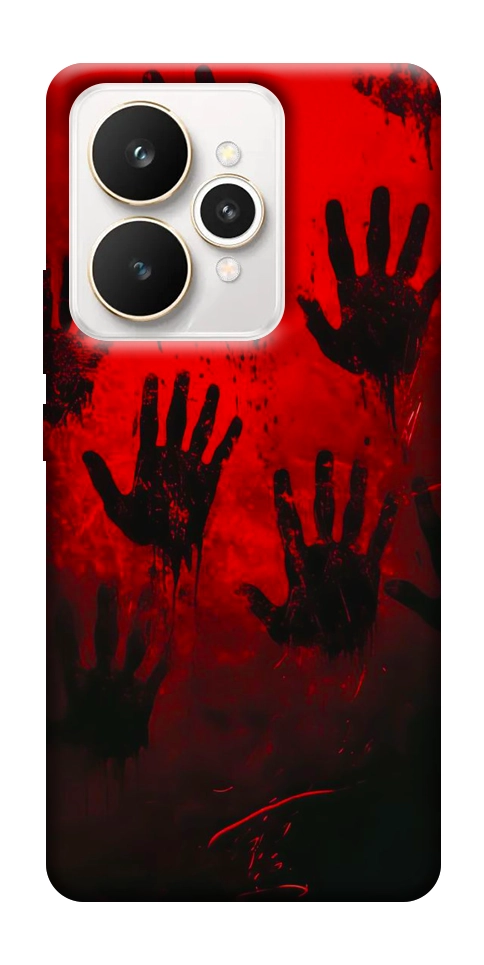 Чехол Bloody hands для Realme 15