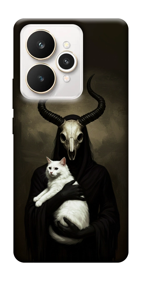 Чохол Creature with cat для Realme 15