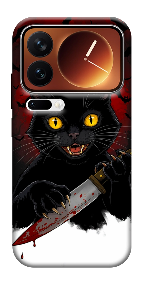 Чехол Horror lucky cat для Xiaomi 17 Pro