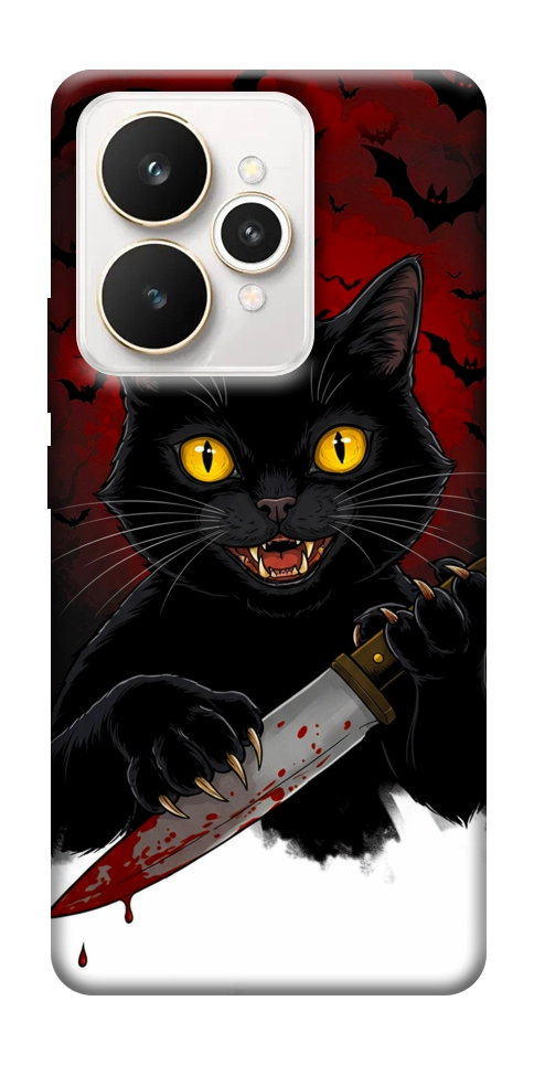 Чехол Horror lucky cat для Realme 15