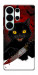 Чехол Horror lucky cat для Galaxy S26 Ultra