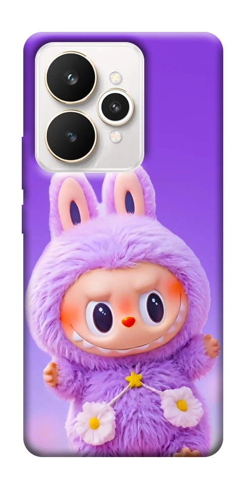 Чехол Labubu purple для Realme 15