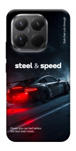 Чехол Black and red care для Xiaomi 15T Pro