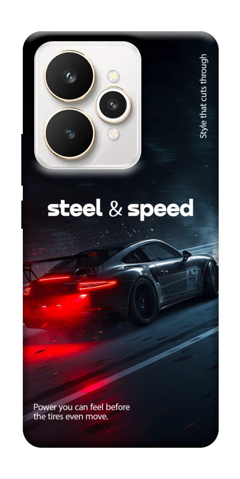 Чехол Black and red care для Realme 15
