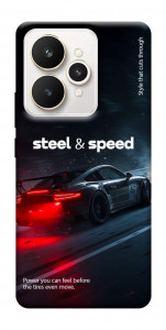 Чехол Black and red care для Realme 15