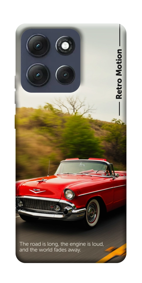 Чехол Retro auto для Motorola Moto G86 Power