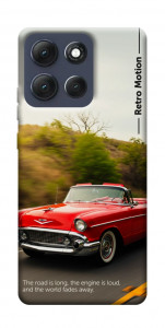 Чехол Retro auto для Motorola Moto G86 Power
