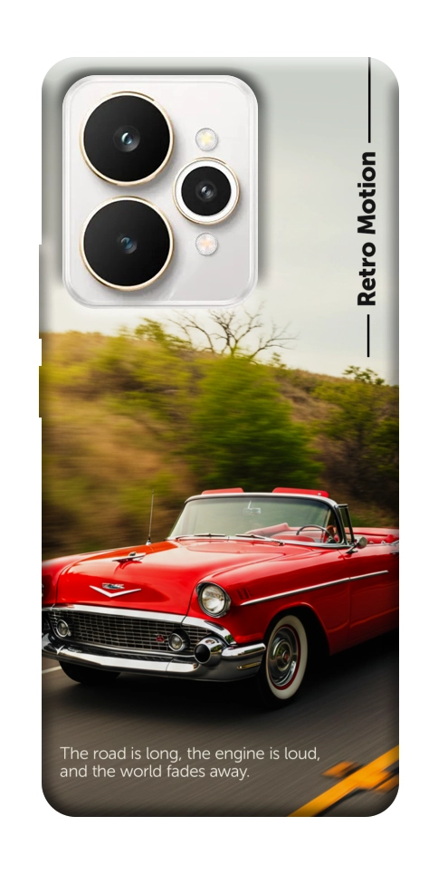 Чехол Retro auto для Realme 15