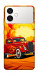 Чехол Retro comics car для Galaxy S26+