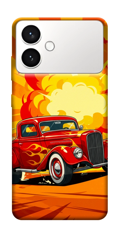 Чохол Retro comics car для Galaxy S26 Edge