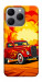 Чехол Retro comics car для Realme 15T