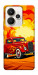 Чехол Retro comics car для Realme 15