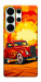 Чехол Retro comics car для Galaxy S26 Ultra
