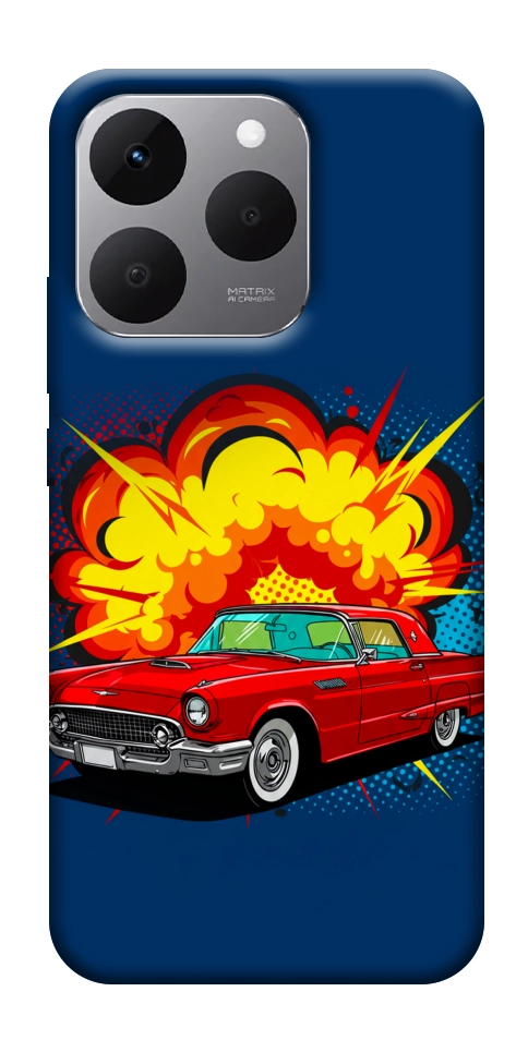 Чохол Retro explosion для Realme 15T