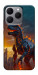 Чехол Fire dino для Realme 15T
