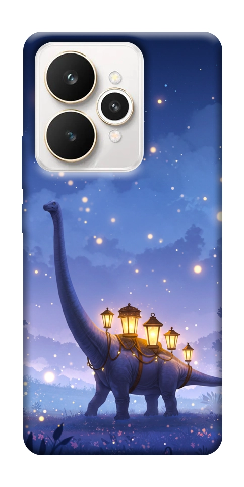 Чохол Lanterns dino для Realme 15