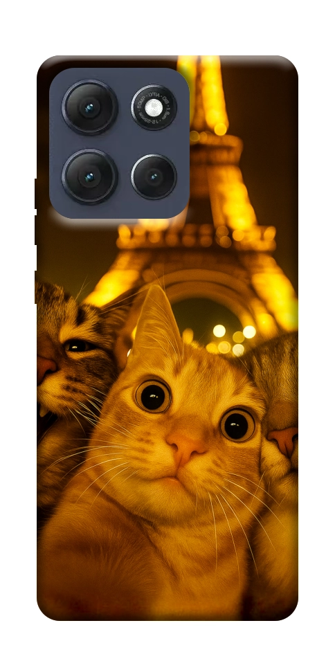 Чехол Paris selfie для Motorola Moto G86 Power