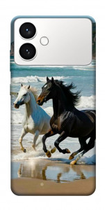 Чехол Beach Horses для Galaxy S26+