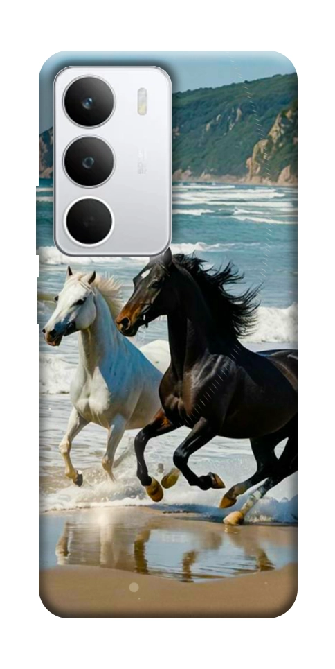 Чехол Beach Horses для Realme C71