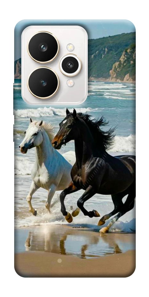 Чехол Beach Horses для Realme 15