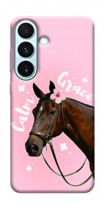 Чехол Horse with flower для Galaxy S26