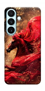 Чехол Red sparkles Horse для Galaxy S26