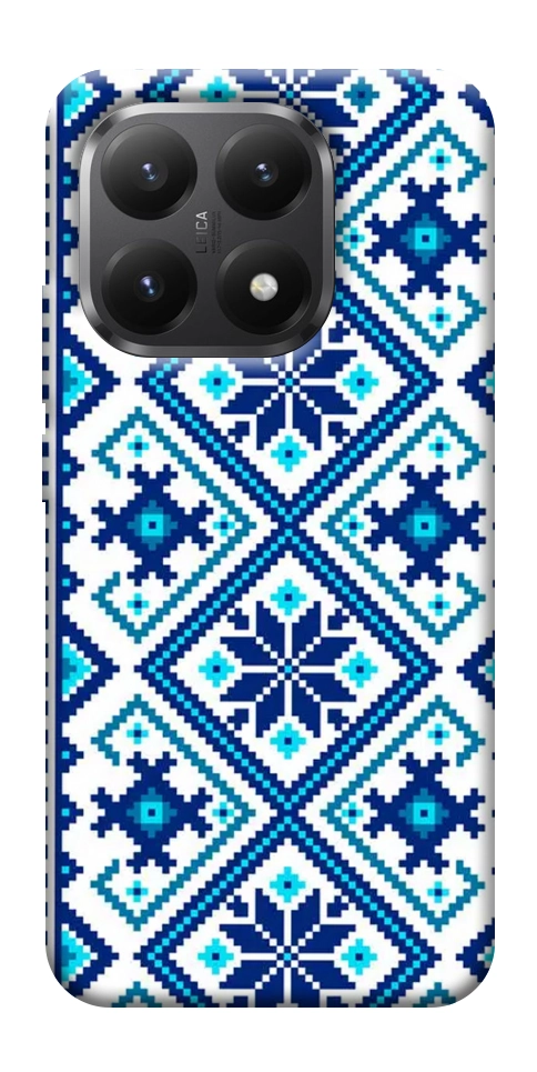 Чохол Синя вишиванка для Xiaomi 15T