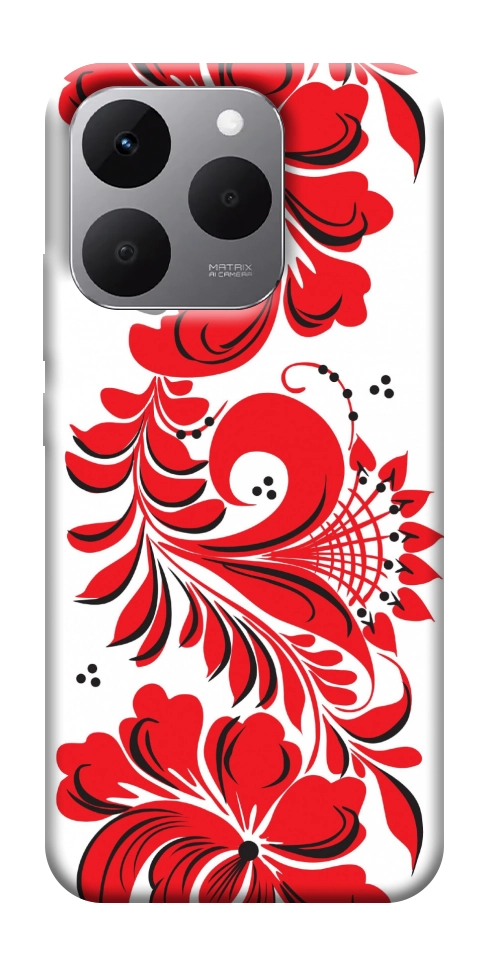 Чехол Червона вишиванка для Realme 15T