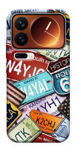Чехол License plate для Xiaomi 17 Pro