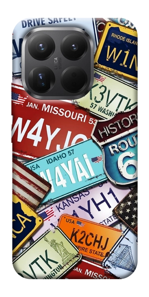Чехол License plate для Xiaomi 15T Pro