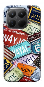 Чехол License plate для Xiaomi 15T Pro