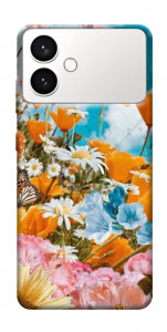 Чохол Літні квіти для Galaxy S26 Edge