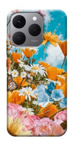 Чехол Летние цветы для Realme 15T