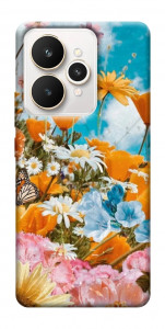 Чехол Летние цветы для Realme 15