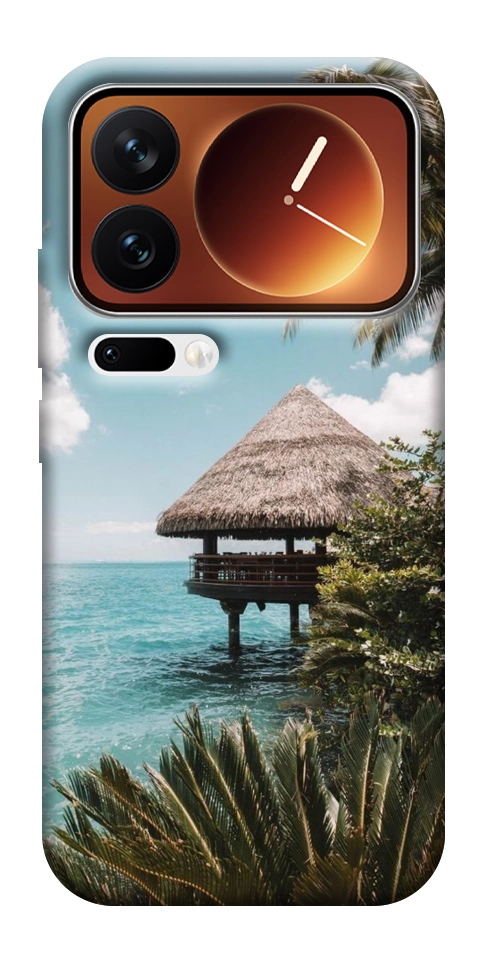 Чехол Тропический остров для Xiaomi 17 Pro Max